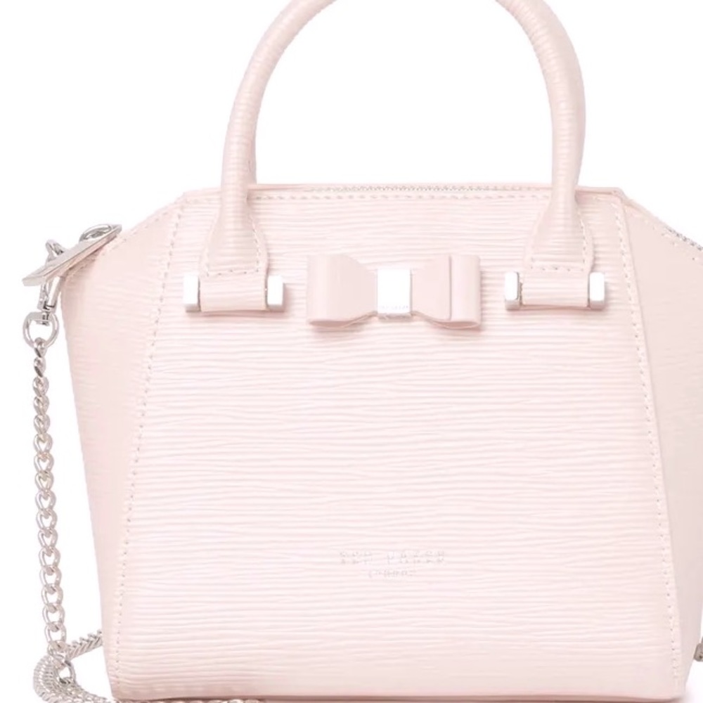Small pink Ted baker bag.